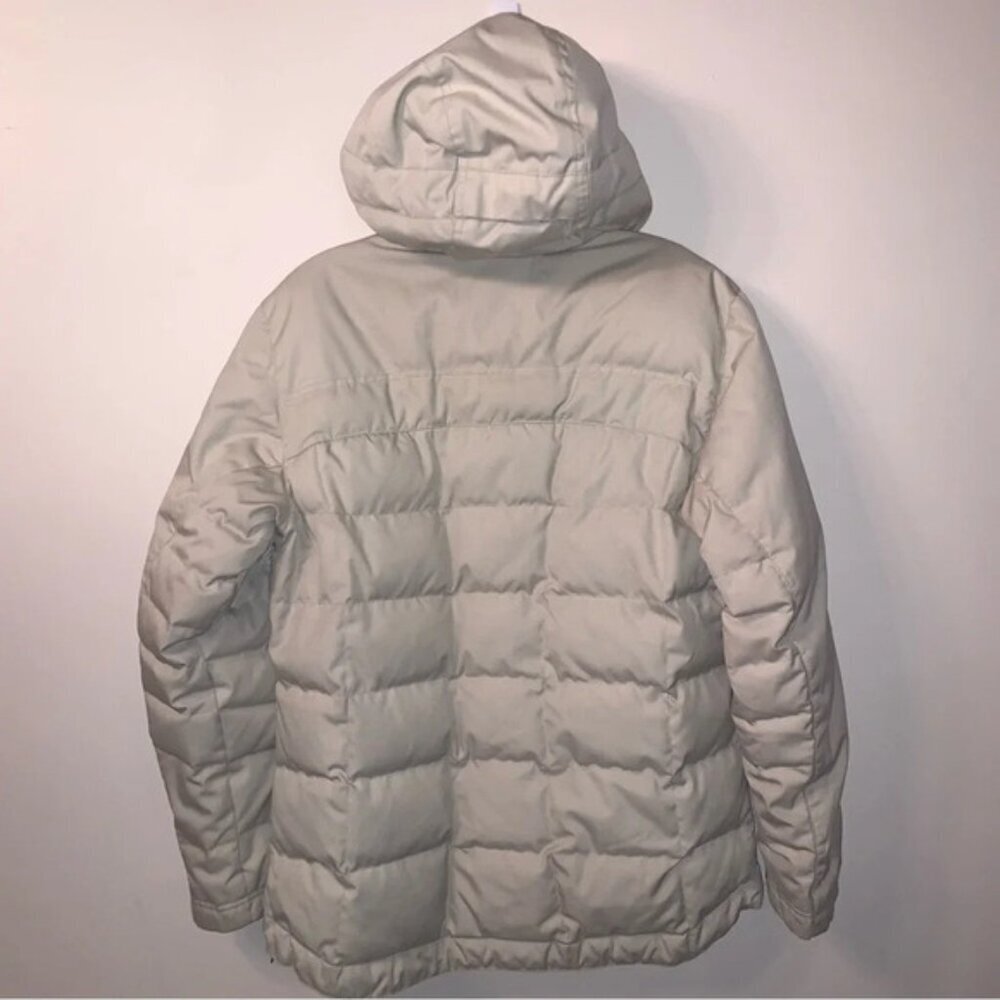 Sorel Cream Brown Winter Hooded Jacket Down Filled S - Picture 2 of 13